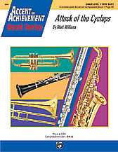 Attack of the Cyclops Concert Band sheet music cover Thumbnail